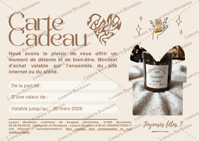 Carte Cadeau